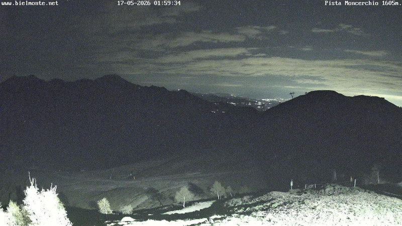 time-lapse frame, Bielmonte Monte Marca est webcam