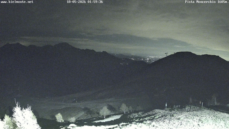 time-lapse frame, Bielmonte Monte Marca est webcam