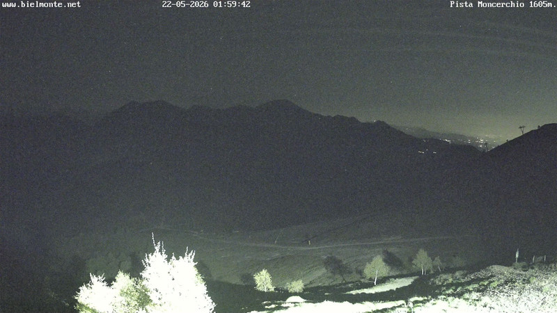 time-lapse frame, Bielmonte Monte Marca est webcam