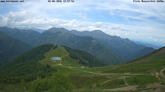 view from Bielmonte Monte Marca est on 2026-06-01