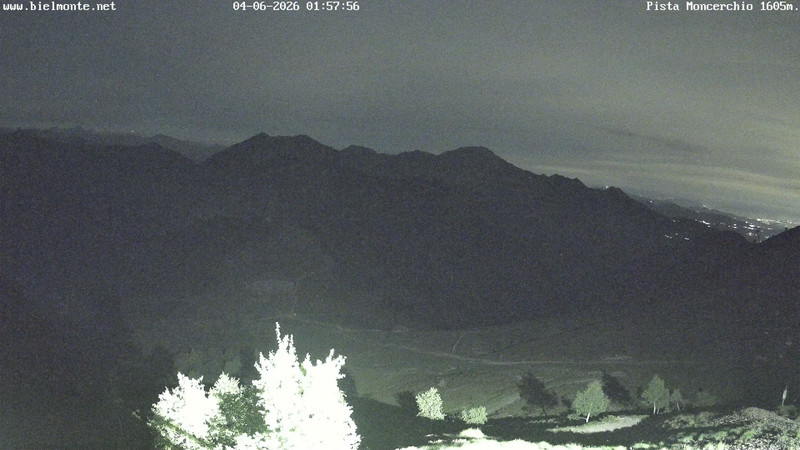 time-lapse frame, Bielmonte Monte Marca est webcam