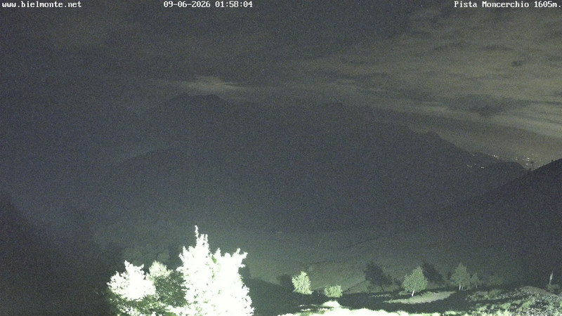 time-lapse frame, Bielmonte Monte Marca est webcam