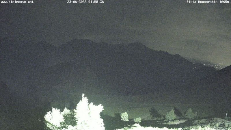 time-lapse frame, Bielmonte Monte Marca est webcam
