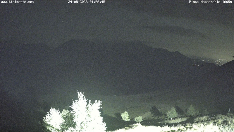 time-lapse frame, Bielmonte Monte Marca est webcam