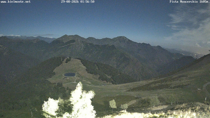 time-lapse frame, Bielmonte Monte Marca est webcam
