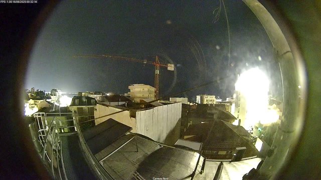 time-lapse frame, Oss. Met. di Gabicce Mare Puntamento Nord webcam