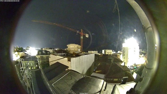 time-lapse frame, Oss. Met. di Gabicce Mare Puntamento Nord webcam