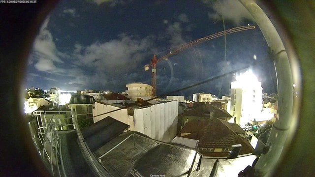 time-lapse frame, Oss. Met. di Gabicce Mare Puntamento Nord webcam