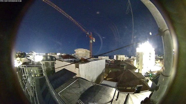 time-lapse frame, Oss. Met. di Gabicce Mare Puntamento Nord webcam