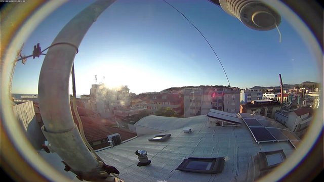 time-lapse frame, Oss. Met. di Gabicce Mare Puntamento Est webcam