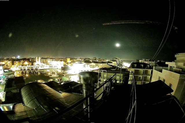 time-lapse frame, Oss. Met. di Gabicce Mare Puntamento Est webcam