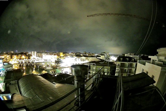 time-lapse frame, Oss. Met. di Gabicce Mare Puntamento Est webcam