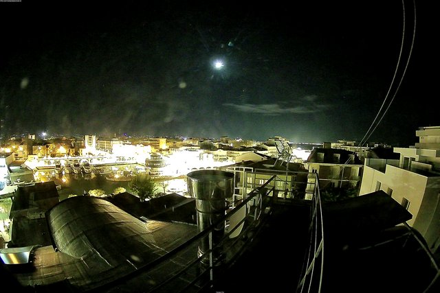 time-lapse frame, Oss. Met. di Gabicce Mare Puntamento Est webcam