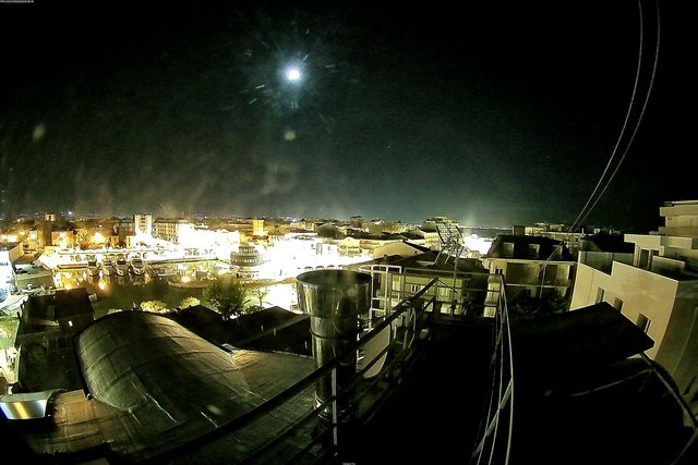 time-lapse frame, Oss. Met. di Gabicce Mare Puntamento Est webcam