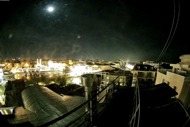 time-lapse frame, Oss. Met. di Gabicce Mare Puntamento Est webcam
