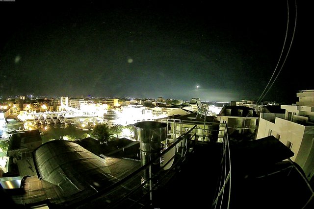 time-lapse frame, Oss. Met. di Gabicce Mare Puntamento Est webcam