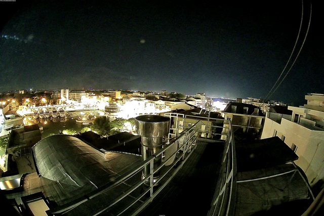 time-lapse frame, Oss. Met. di Gabicce Mare Puntamento Est webcam