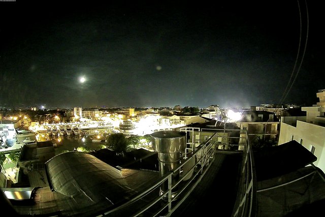 time-lapse frame, Oss. Met. di Gabicce Mare Puntamento Est webcam