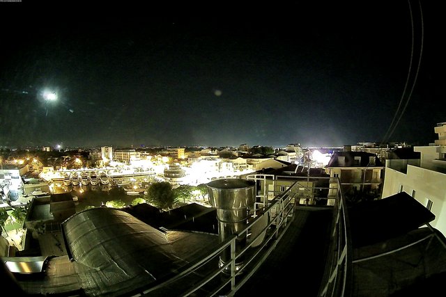 time-lapse frame, Oss. Met. di Gabicce Mare Puntamento Est webcam
