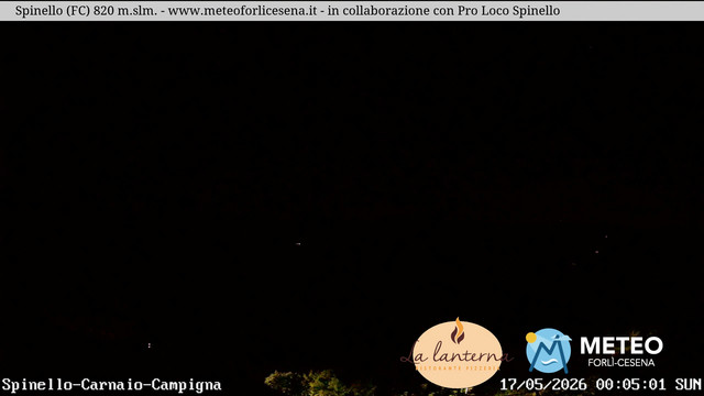 time-lapse frame, Spinello webcam