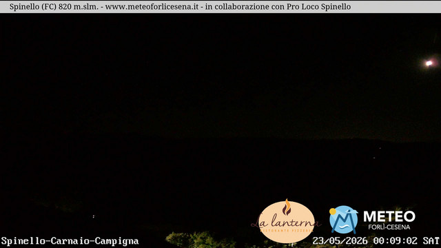time-lapse frame, Spinello webcam