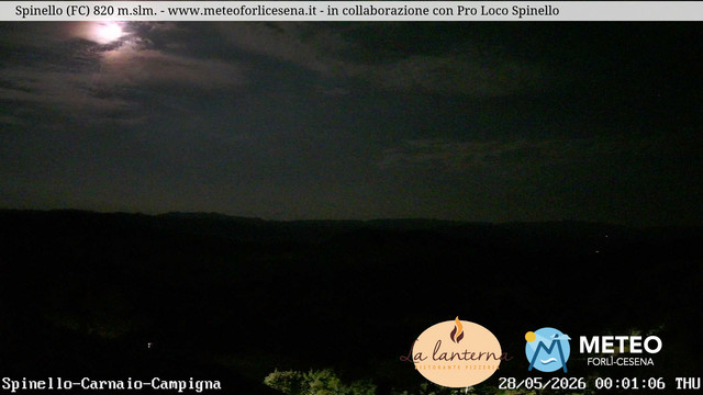 time-lapse frame, Spinello webcam
