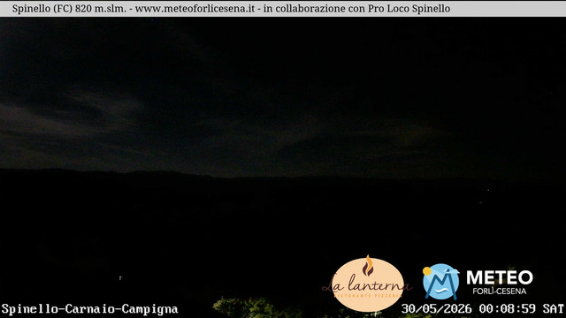 time-lapse frame, Spinello webcam