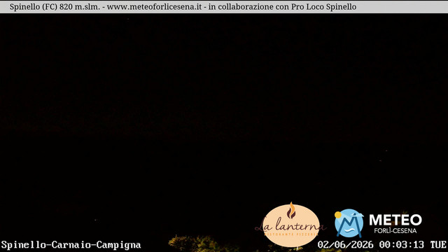 time-lapse frame, Spinello webcam