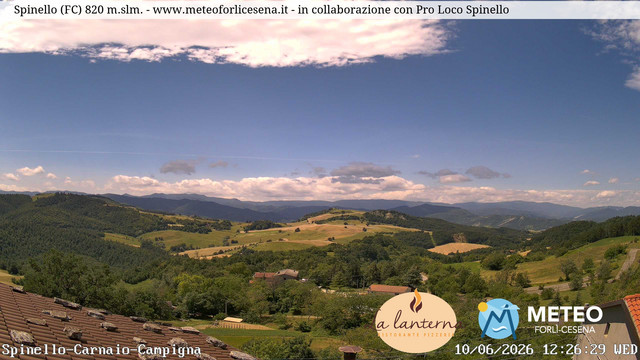 time-lapse frame, Spinello webcam