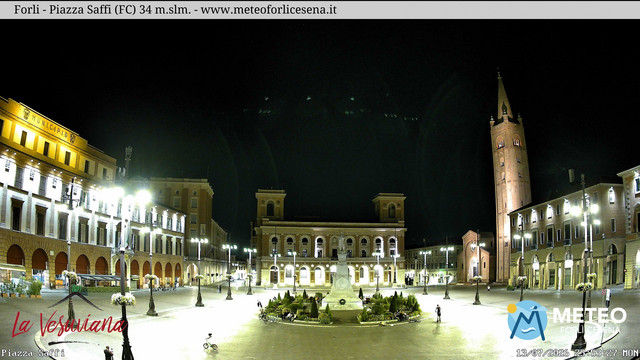 time-lapse frame, Forlì - Piazza Saffi webcam