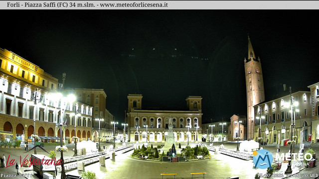 time-lapse frame, Forlì - Piazza Saffi webcam