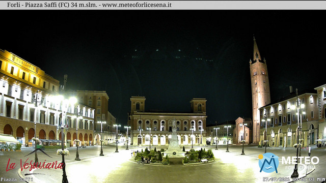 time-lapse frame, Forlì - Piazza Saffi webcam