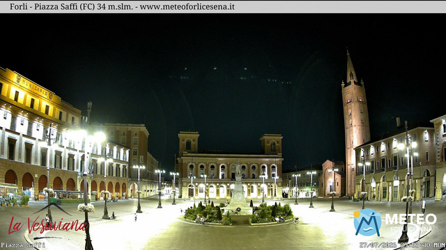 time-lapse frame, Forlì - Piazza Saffi webcam