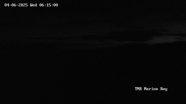 time-lapse frame, TMR - Marion Bay webcam