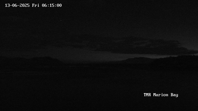 time-lapse frame, TMR - Marion Bay webcam