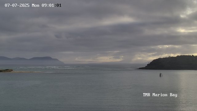 time-lapse frame, TMR - Marion Bay webcam