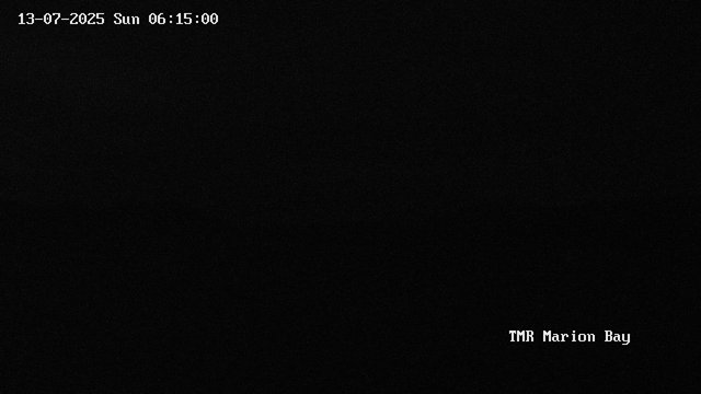 time-lapse frame, TMR - Marion Bay webcam
