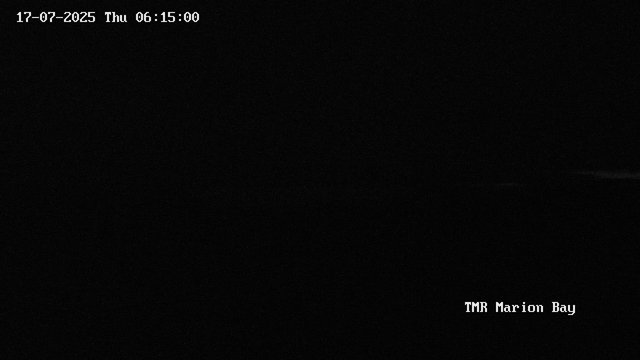 time-lapse frame, TMR - Marion Bay webcam