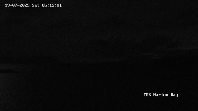 time-lapse frame, TMR - Marion Bay webcam