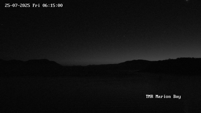 time-lapse frame, TMR - Marion Bay webcam