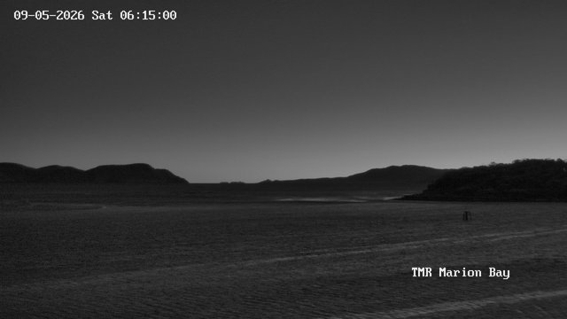 time-lapse frame, TMR - Marion Bay webcam