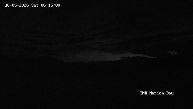 time-lapse frame, TMR - Marion Bay webcam