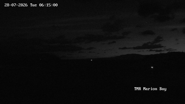 time-lapse frame, TMR - Marion Bay webcam