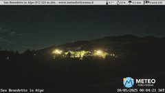 view from San Benedetto in Alpe on 2025-05-10
