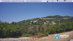 view from San Benedetto in Alpe on 2025-06-15