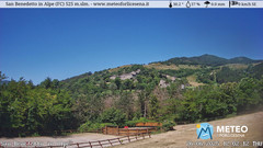 view from San Benedetto in Alpe on 2025-06-26