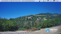 view from San Benedetto in Alpe on 2025-06-28