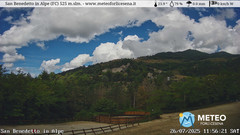 view from San Benedetto in Alpe on 2025-07-26