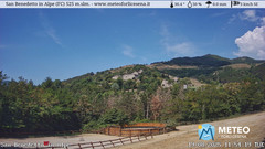 view from San Benedetto in Alpe on 2025-08-19