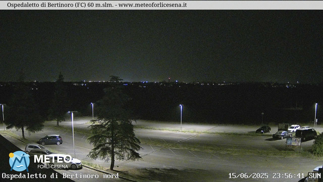time-lapse frame, Ospedaletto di Bertinoro webcam